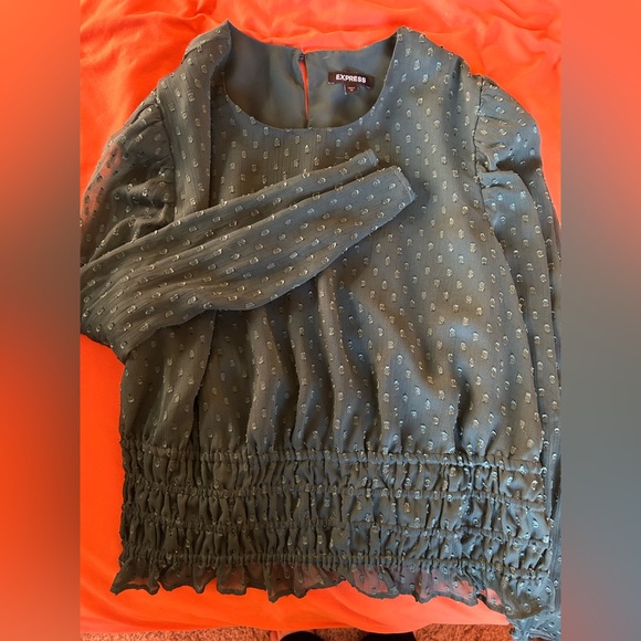 Express Tops - Express green blouse